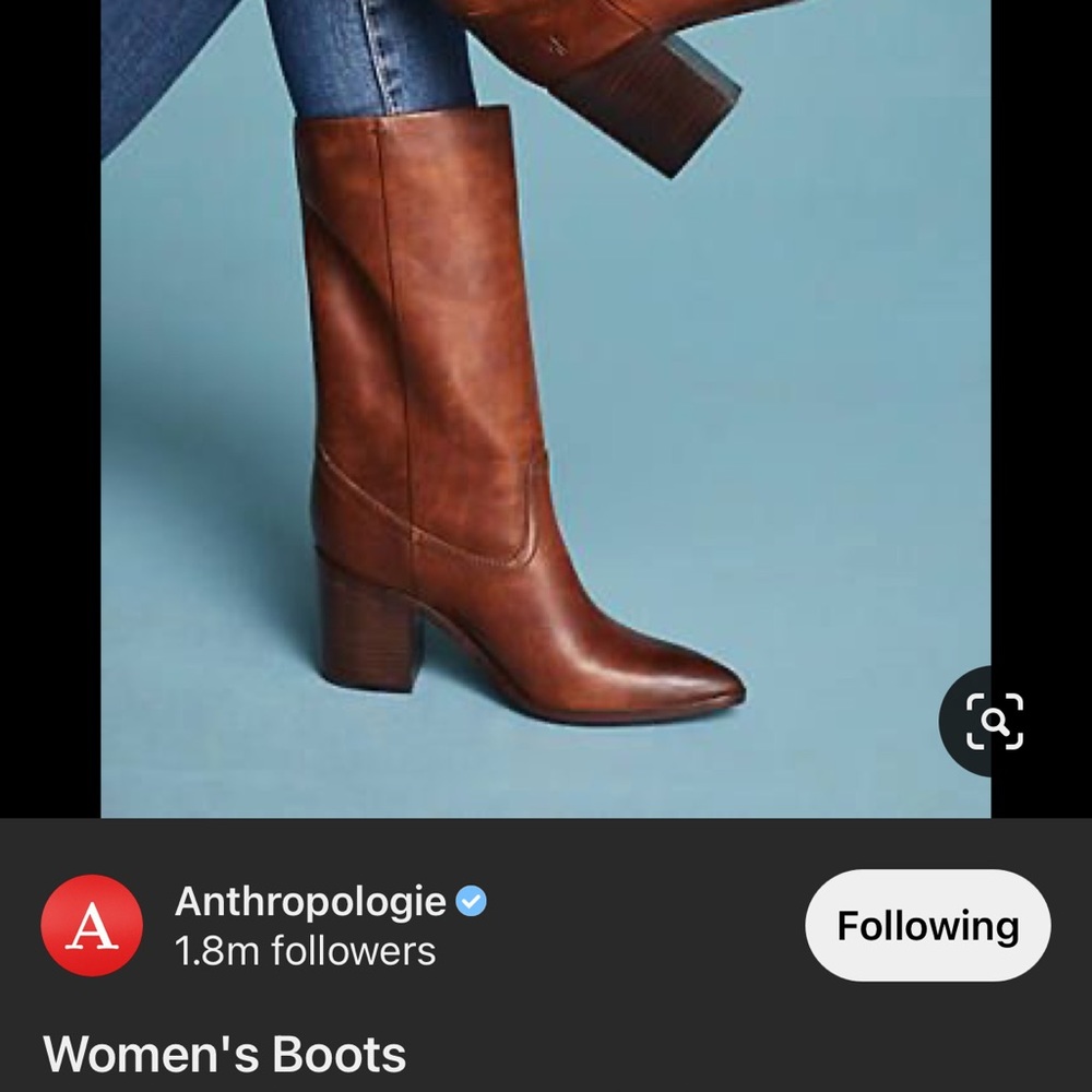 Frye Brown Leather Women's Boots